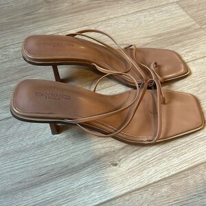 Tony Bianco nude strappy sandal